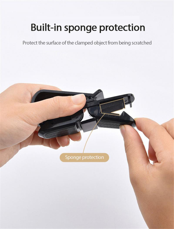 New Car Glasses Case Auto Sun Visor Glasses Holder Sunglasses Clip Card Holder