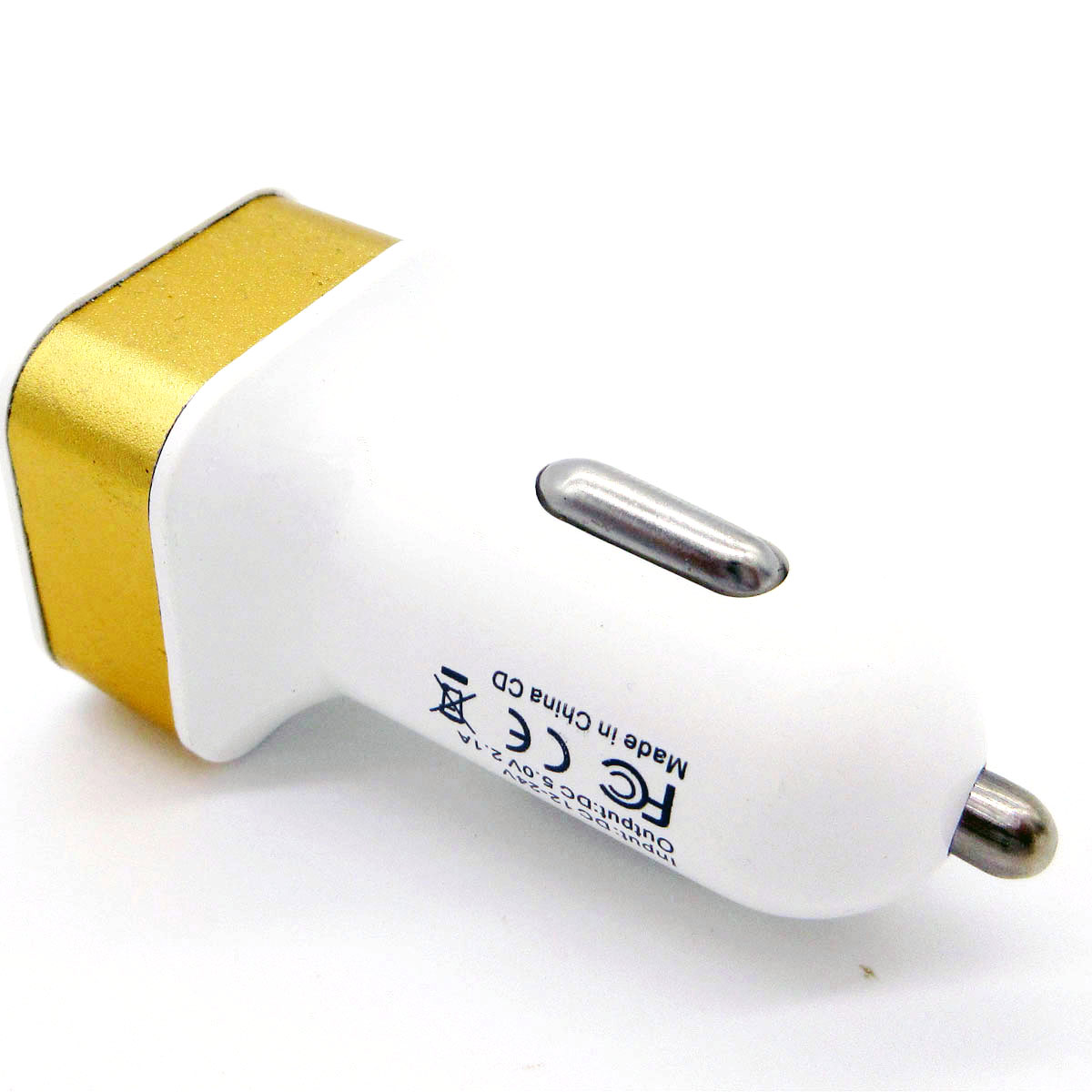 Universal Car Auto USB Dual 2-Usb Two Port Cell phone Car charging Adapter