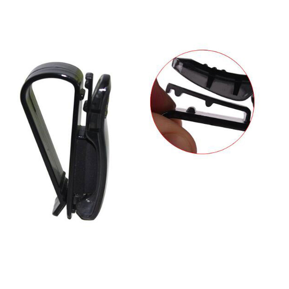 Auto Vehicle Visor Portable Sunglass Eye Glasses Holderaments Car Glasses Clip Card Holder Clips
