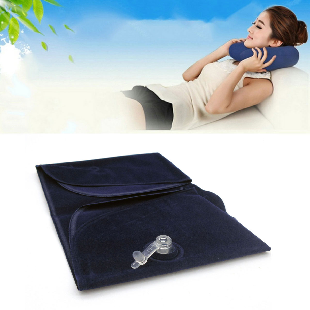 1PC U Shaped Super Soft Car Neck Pillow