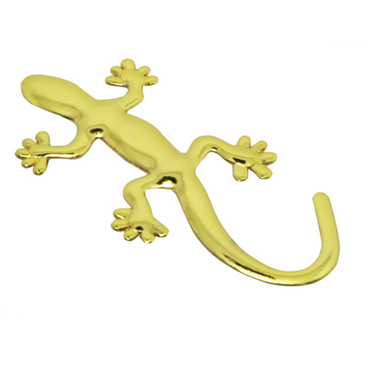 Universal 1Pc 3D Gecko Car Side Fender Rear Trunk Emblem Badge Sticker Decals