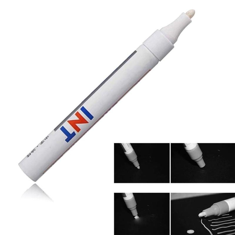 1PC White Car Fill Scratch Repair Paint Pen Car DIY Clear Remover