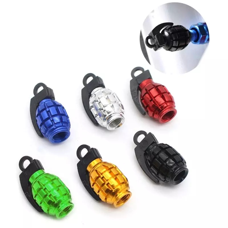 Car Wheel Tire Valve Stem Caps for Auto Car/Truck/Off-road/Motorcycle/Bicycle Rims