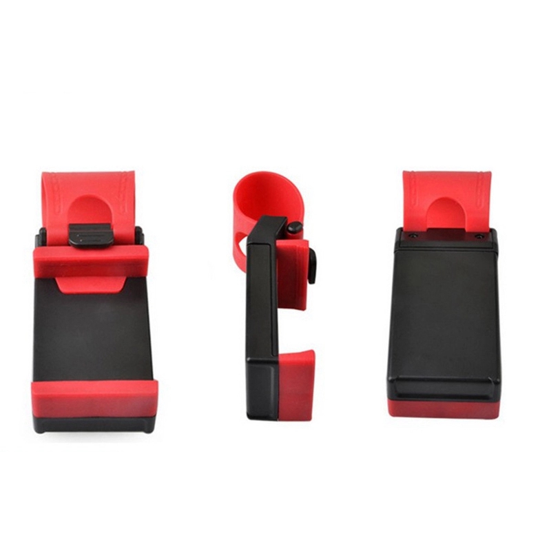 Car Holder Steering Wheel Clip Mount Cell Phone Mobile Holder Universal Phone Support Bracket Stand