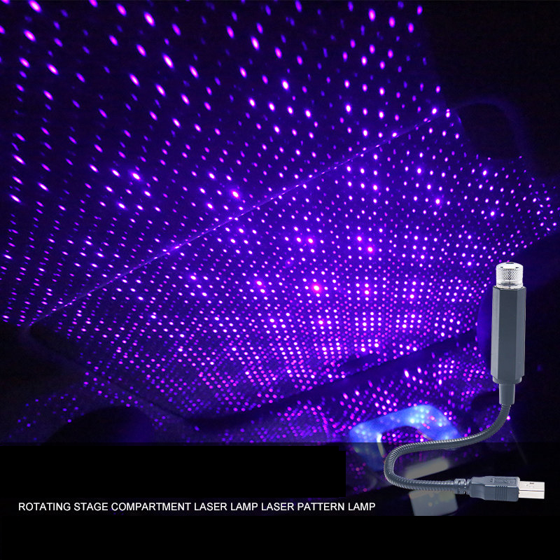 New Sky LED Car Roof Star Night Light Projector Atmosphere Galaxy Lamp USB Decorative Lamp