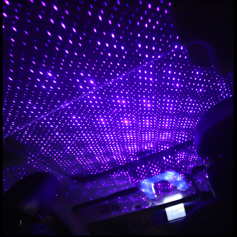 New Sky LED Car Roof Star Night Light Projector Atmosphere Galaxy Lamp USB Decorative Lamp