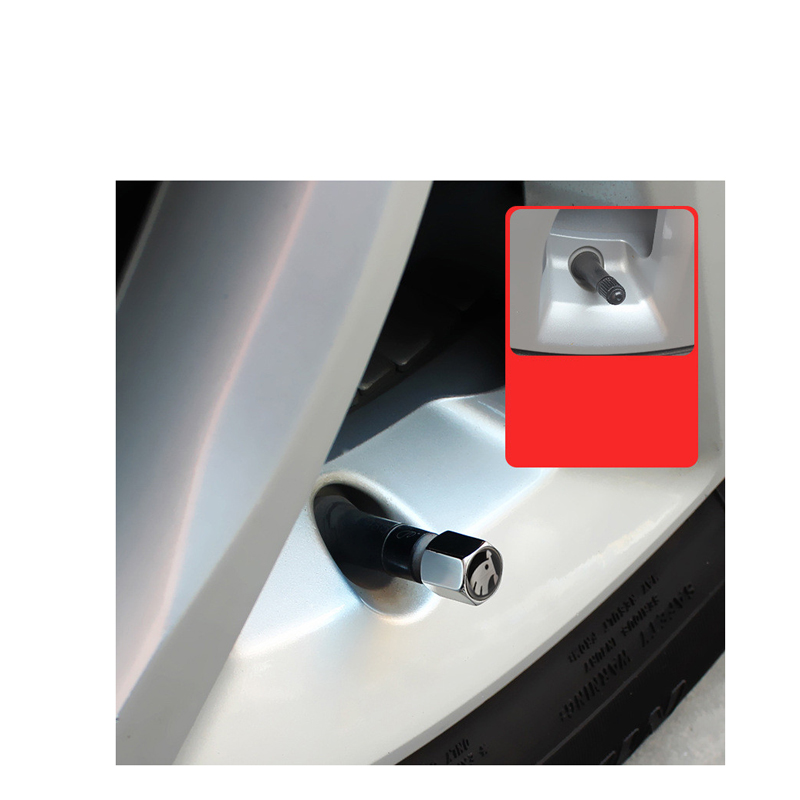 Universal Car Wheel Tire Valve Dust Stem Air Cap for Skoda