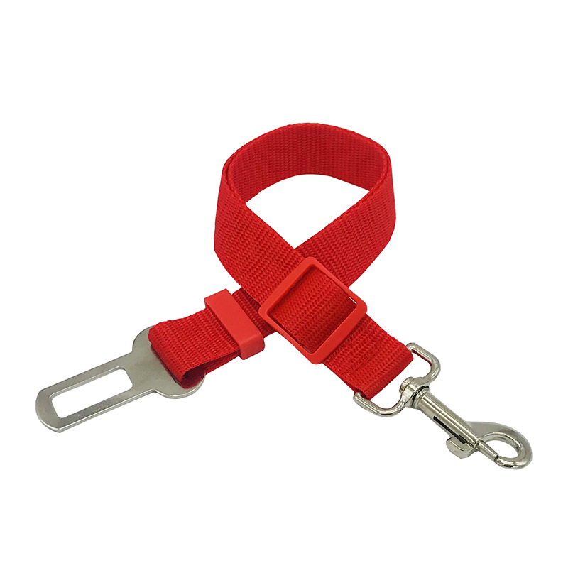 Car Seat Belt Safety Protector Travel Pets Accessories Dog Leash Collar Breakaway Solid Car Harness