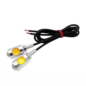 2 Pcs LED Motorcycle Signal Lamp Super Bright LED Car Tail Rear Light Brake Fog Lamp Bulb