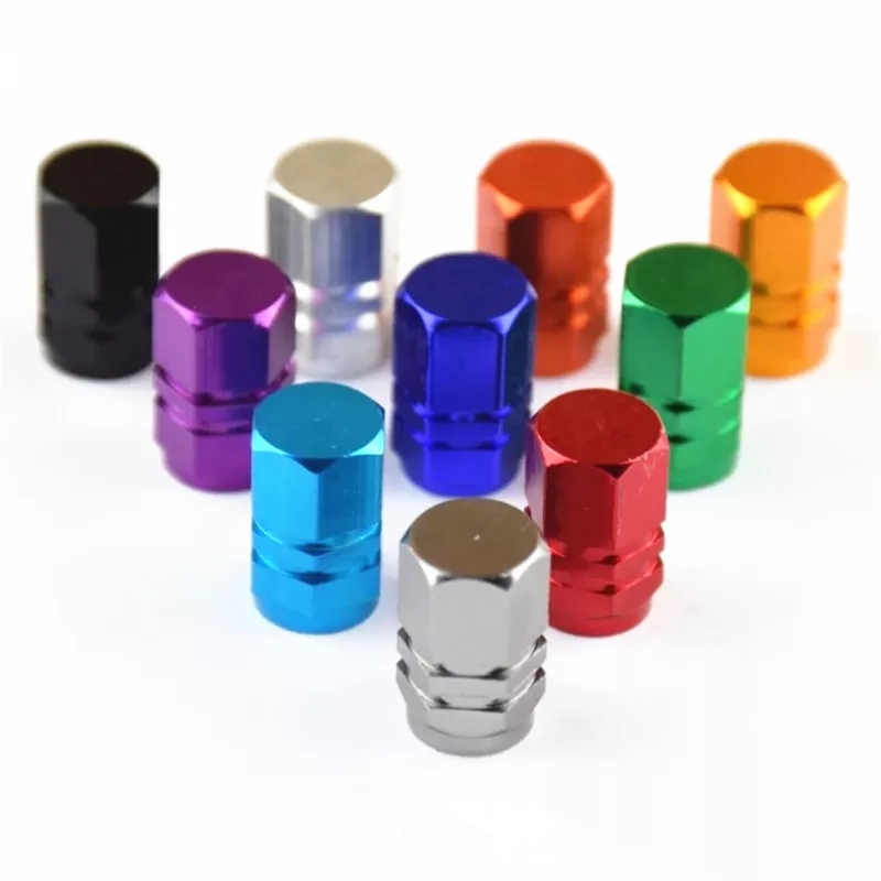 Aluminum Alloy Car Wheel Tire Valve Caps Tyre Rim Stem Covers Airdust Waterproof