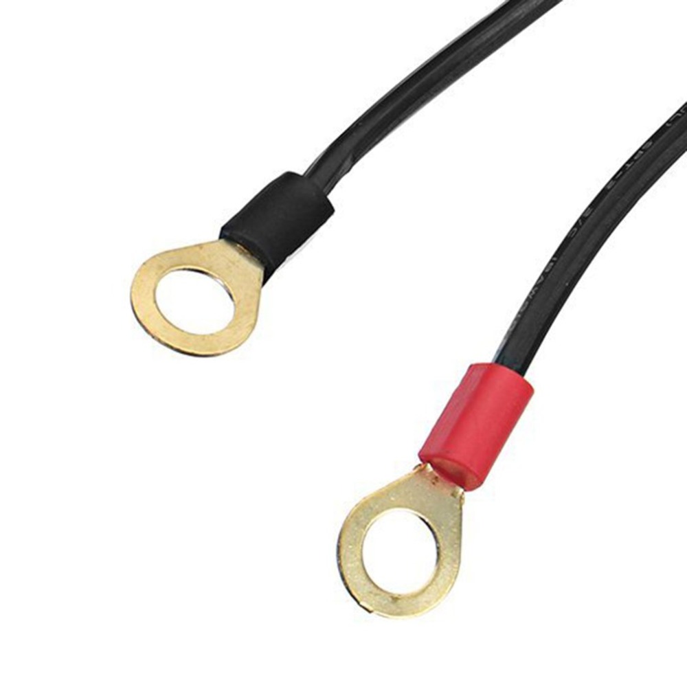 New Motorcycle Battery Car Charging Line Solar Battery Cable Round Terminal SAE Line