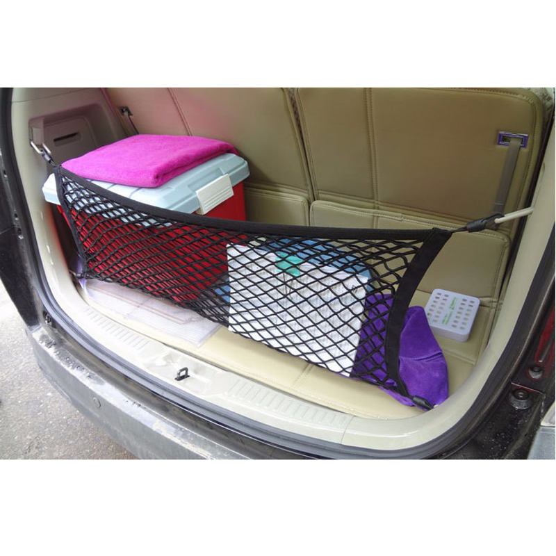 90X30CM Universal Nylon Elastic Safety Car Network/Trunk Storage Auto Storage Bag