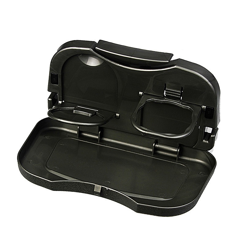New Folding Car Drink Holder Auto Back Seat Table Drink Food Cup Tray Holder Stand Desk