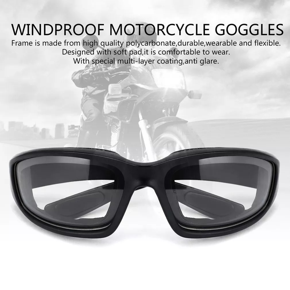 New Motorcycle Protective Glasses Eye Glasses Cycling Goggles Eyeglasses Outdoor Sports Eyewear