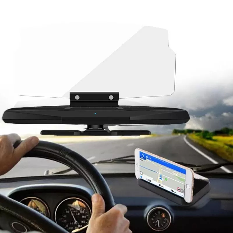 New Car Navigation Mobile Phone Bracket Wireless Head Up Navigation Holder Display Folding Projector