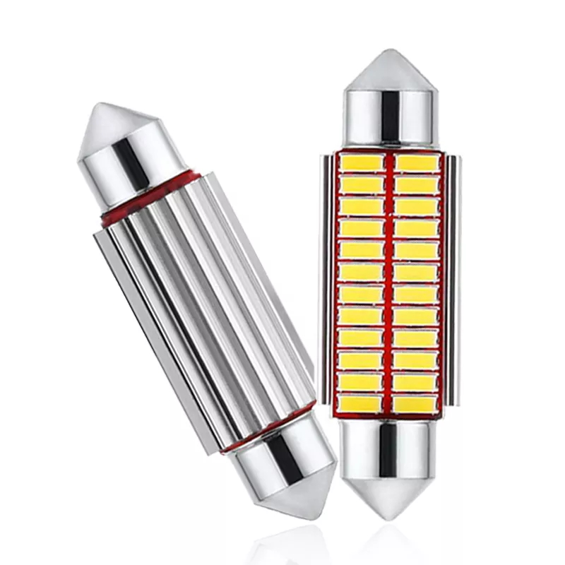 1 Pair C5W Car LED Bulb CANBUS Interior Light Festoon LED Auto Reading License Trunk Luggage Lamp