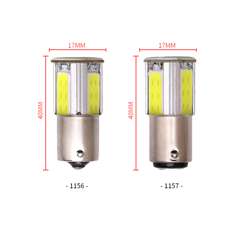 1 Pair Car P21W BA15S 1156 Bay15D 1157 Turn Signal Light Brake Parking Reverse Tail motorcycle Light