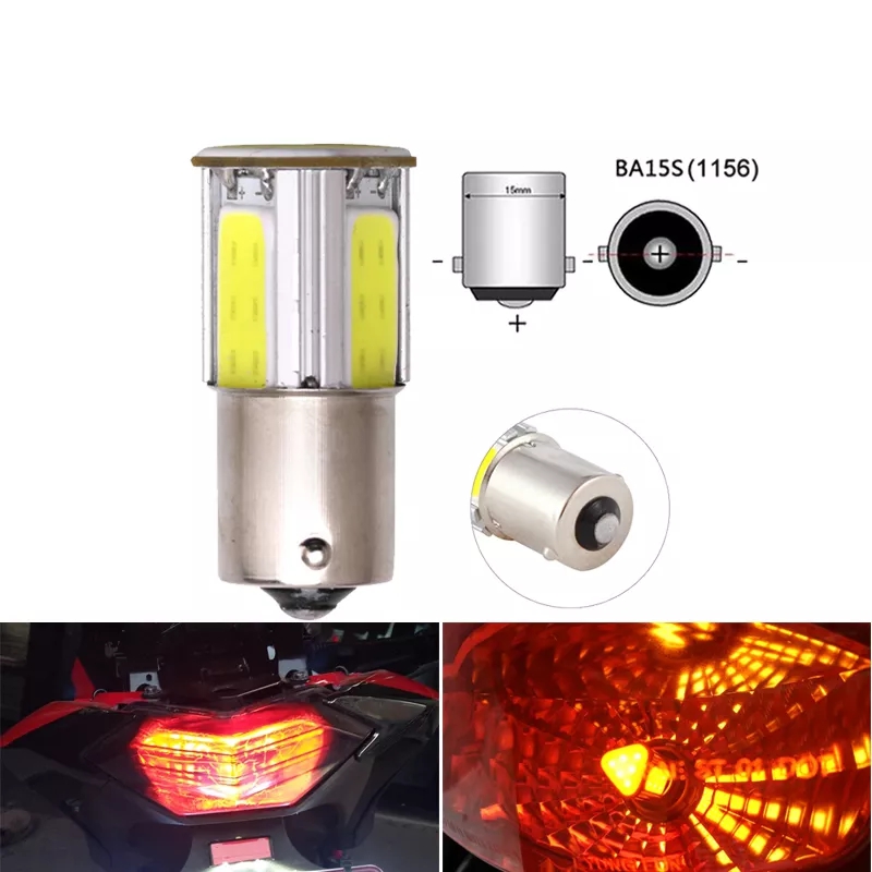 1 Pair Car P21W BA15S 1156 Bay15D 1157 Turn Signal Light Brake Parking Reverse Tail motorcycle Light