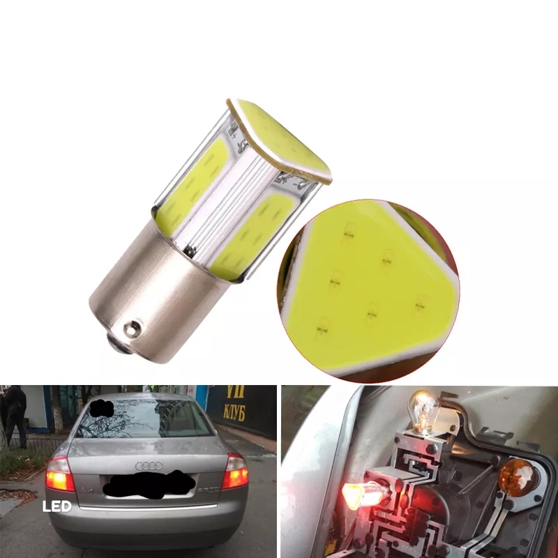 1 Pair Car P21W BA15S 1156 Bay15D 1157 Turn Signal Light Brake Parking Reverse Tail motorcycle Light