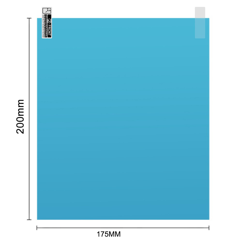 1 Pair Auto Car Anti Water Mist Film Anti Fog Coating Rainproof Rearview Mirror Protective Film