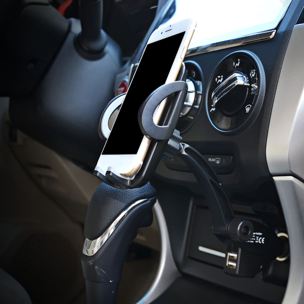 New Universal Car Cigarette Lighter Mobile Phone Stand Mount Holder Charger Universal Car Bracket