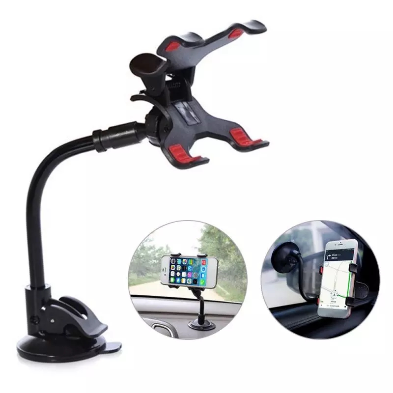 New Car Phone Holder Stand Suction Cup Mount Mobile Phone Holder Car Accessories Interior Stand