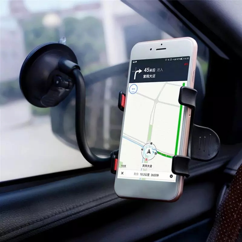 New Car Phone Holder Stand Suction Cup Mount Mobile Phone Holder Car Accessories Interior Stand