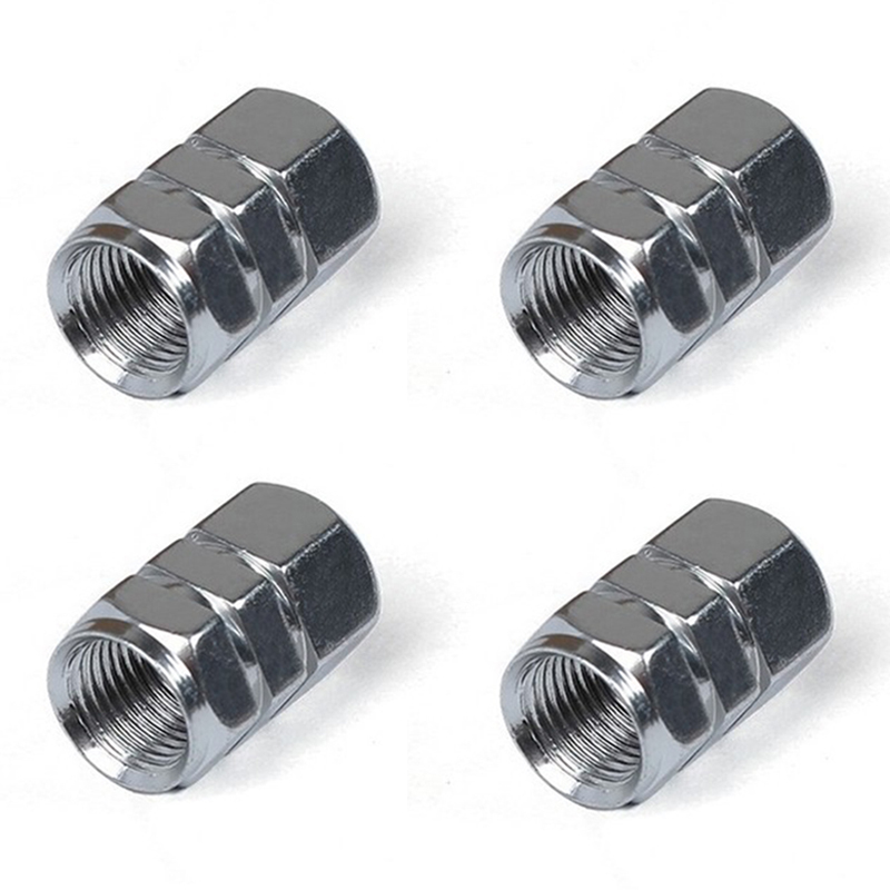 Auto Tire Valve Stem Caps Aluminum Tire Wheel Rims Stem Air Valve Caps Tyre Cover For Car Truck