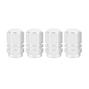 Auto Tire Valve Stem Caps Aluminum Tire Wheel Rims Stem Air Valve Caps Tyre Cover For Car Truck