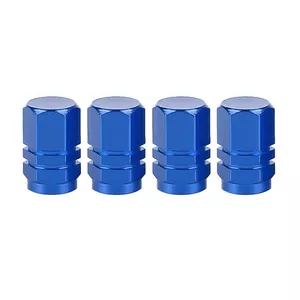 Auto Tire Valve Stem Caps Aluminum Tire Wheel Rims Stem Air Valve Caps Tyre Cover For Car Truck