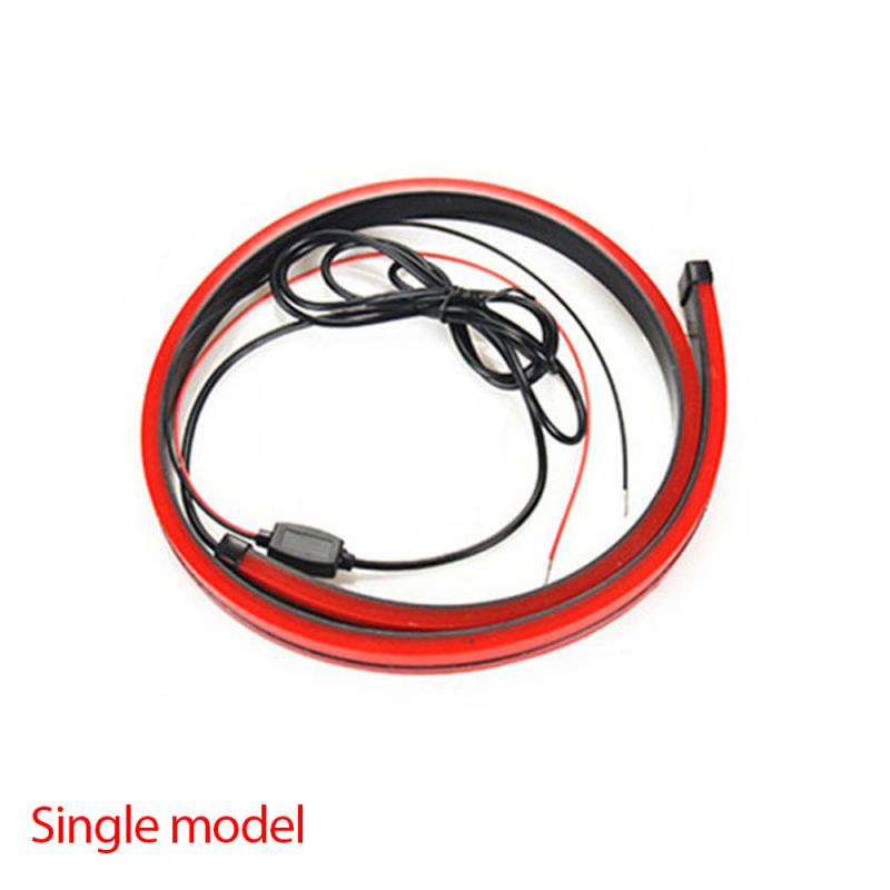 New 12V Car brake lights Modified Flashing Light LED Decorative Light Warning Light Bar