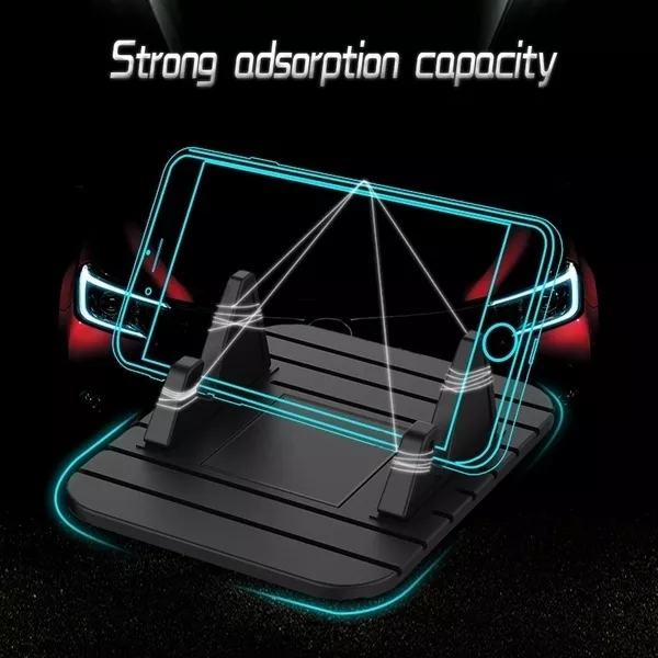 Universal Anti-slip Car Silicone Holder Mat Pad Dashboard Stand Mount For Phone GPS Bracket