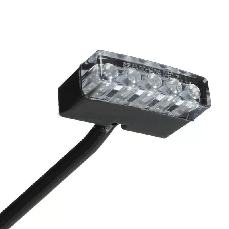 New Motorcycle Scooter ATV Bike Red Rear Tail 12V Mini 5LED Universal Low Consumption Stop Brake Light Lamp