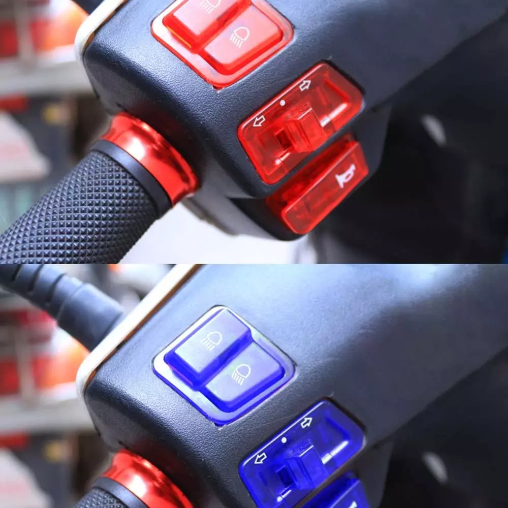 New For GY6 Switches 50cc 125cc 150cc Moped Scooter Head Light Horn Dimmer Turn Starter Single Switch Button