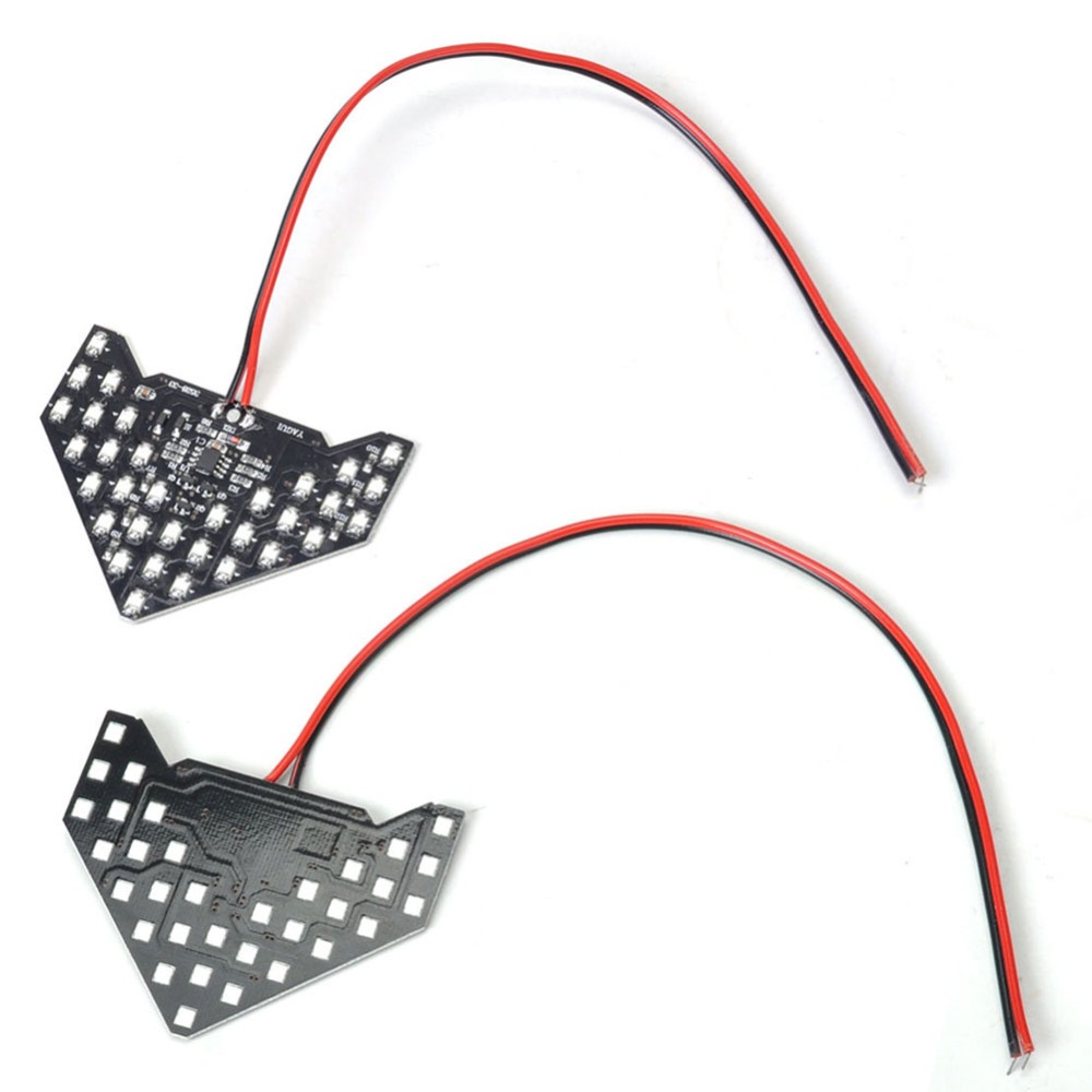 1 Pair Fashion Panel Car Side Mirror New 33SMD LED Low Consumption High Bright Turn Signal Light 12V