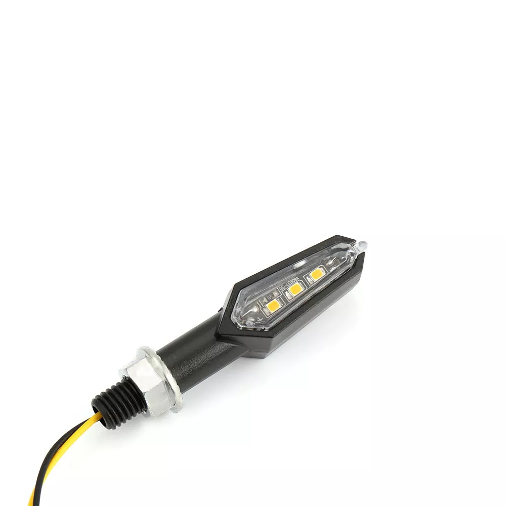 1Pair  Motorcycle LED Turn Signal Light For Yamaha Honda Kawasaki LED Motorcycle Flasher Light Bulb Motorbike Tail Light Blinker