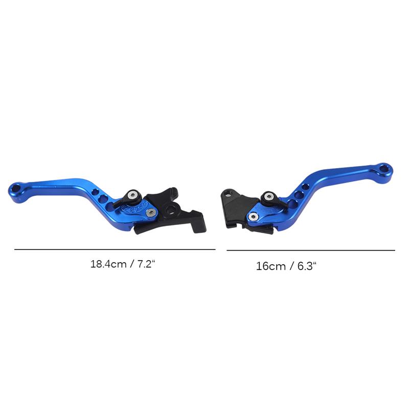 1 Pair  Alloy Motorcycle Brake Handle Motorbike Modification CNC Motorcycle Clutch Drum Brake Lever Handle