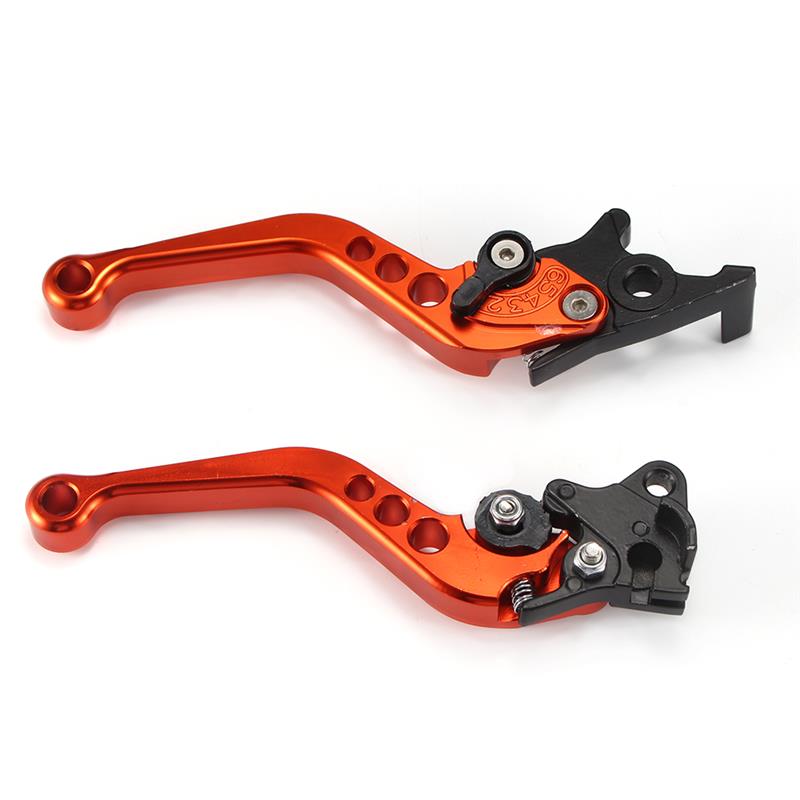 1 Pair  Alloy Motorcycle Brake Handle Motorbike Modification CNC Motorcycle Clutch Drum Brake Lever Handle