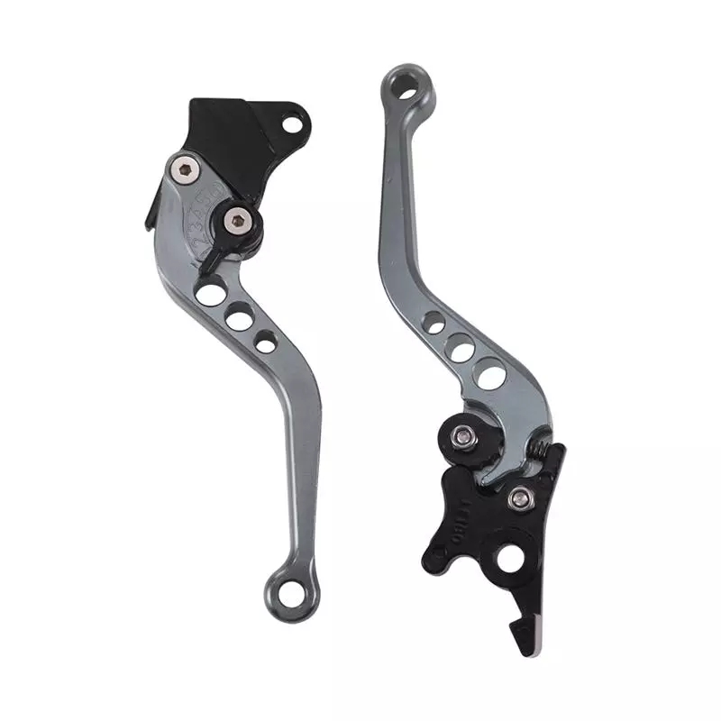 1 Pair  Alloy Motorcycle Brake Handle Motorbike Modification CNC Motorcycle Clutch Drum Brake Lever Handle
