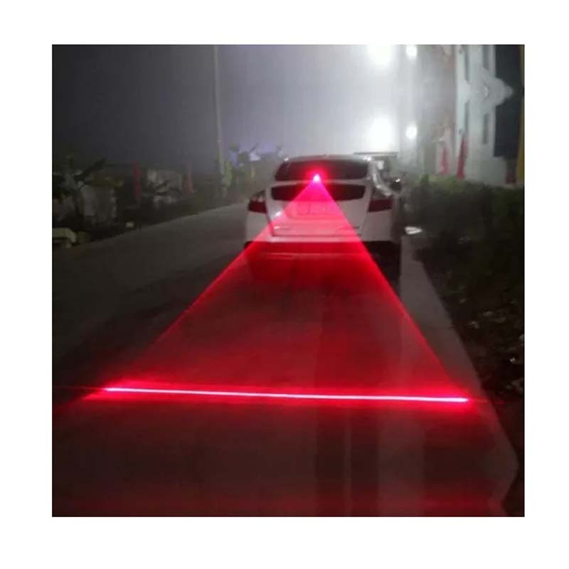 New Car Auto LED Fog Light Vehicle Anti-Collision Taillight Brake Warning Lamp Car Parking Brake Light Tail Warning Bulb