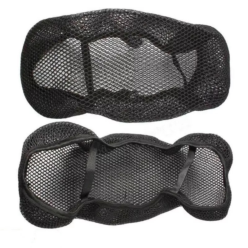 Universal Motorcycle Protecting Cushion Seat Cover Net 3D Mesh Saddle Seat Cover Electric Bike Scooter Insulation Cushion Cover