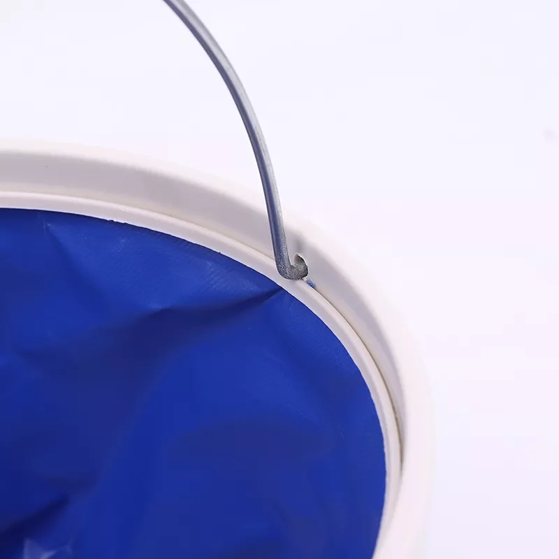 New Thickened Waterproof Portable Folding Bucket 9L Automobile Cleaning Outdoor Camping Fishing Storage Bucket