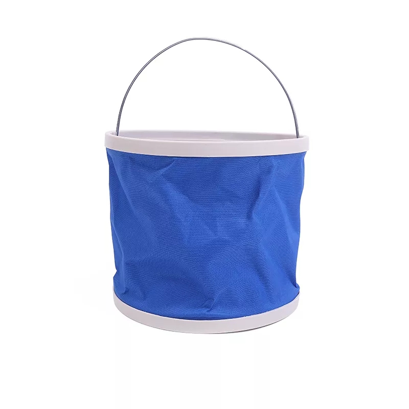 New Thickened Waterproof Portable Folding Bucket 9L Automobile Cleaning Outdoor Camping Fishing Storage Bucket