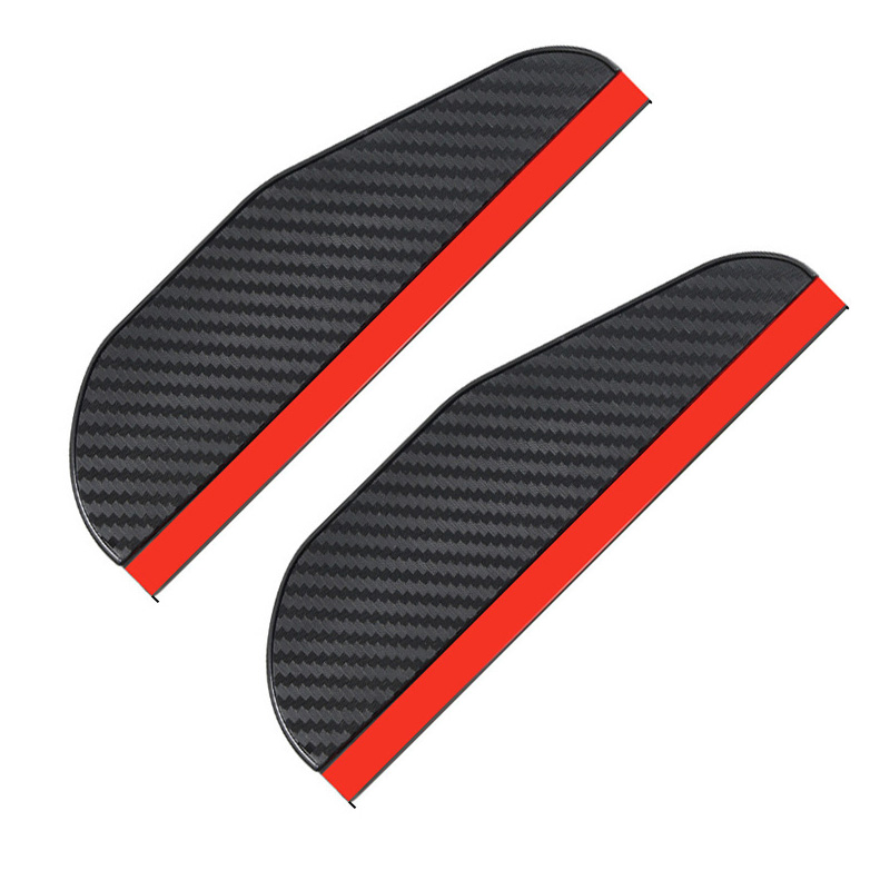2 Pieces Universal Car Rear view mirror Automobile Rain Eyebrow Car side Mirror waterproof Sun Visor Rain Eyebrow