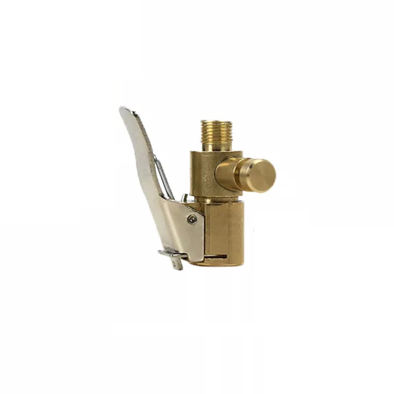 New Car Auto 8mm Tyre Wheel Tire Air Chuck Inflator Pump Valve Clip Clamp Connector Adapter