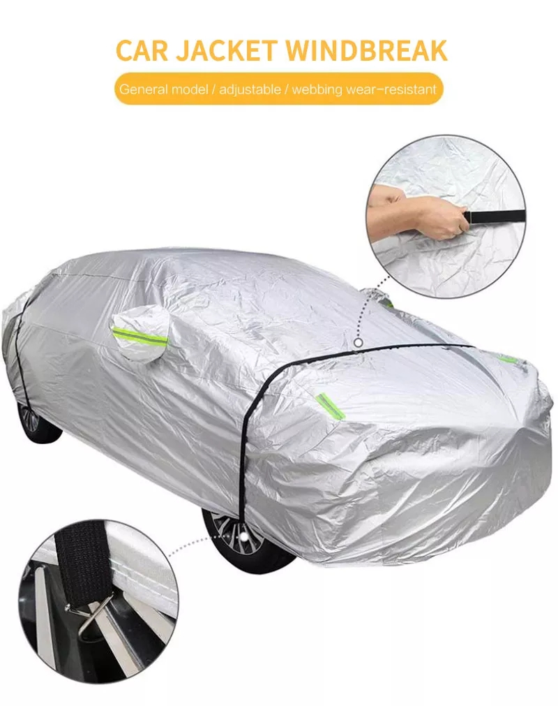 2pcs Universal Car Covers Fixed Elastic Automobile Hood Fixed Rope Strap Fixed Elastic Band Universal Car Cover Wind Belt