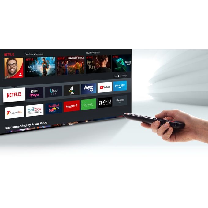 [ OFFER!] Hisense 55" Inch 4K UHD HDR Frameless Smart TV, Netflix, You Tube - 2022 TELEVISION