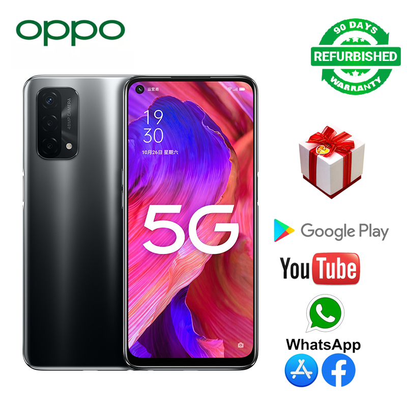 Refurbished oppoA93 Smart Phone 8+256GB with fingerprint unlock 6.5 inch support 2G/3G/4G/5G network dual SIM 5000mAh