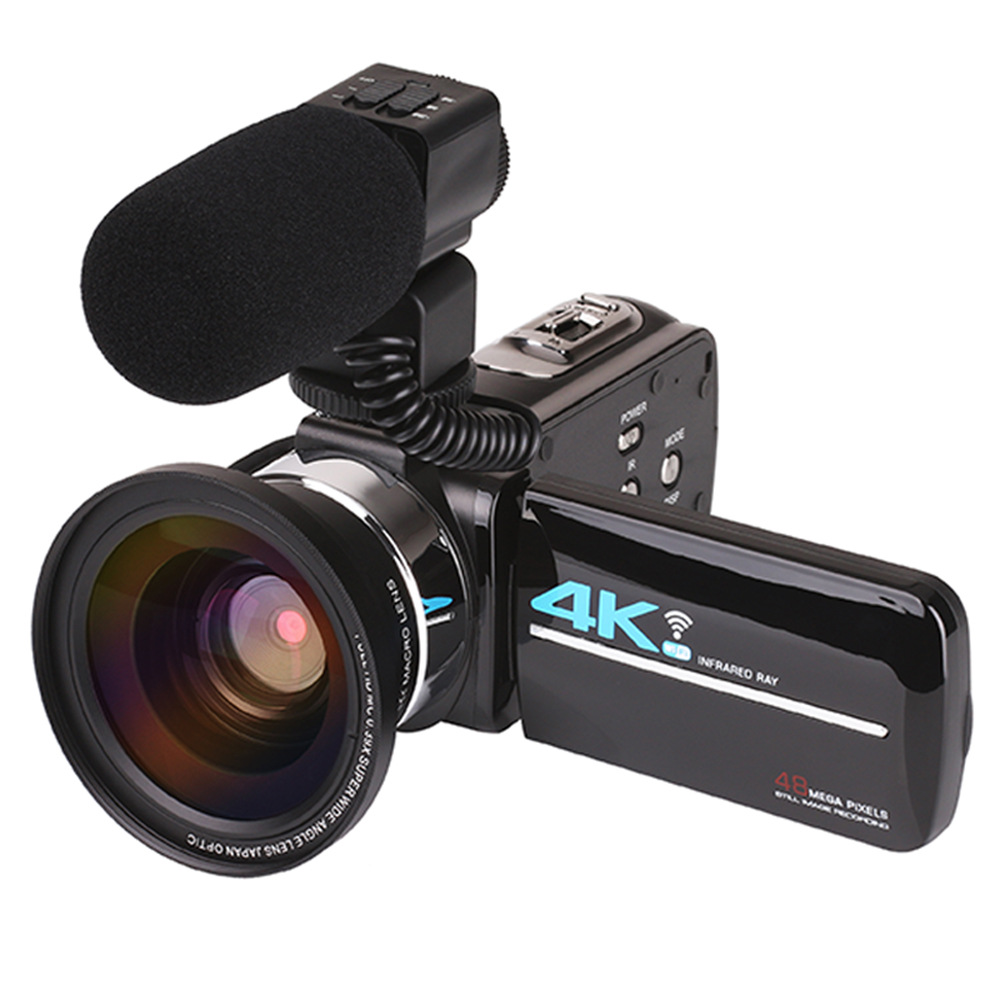 New 48 megapixel 4K HD digital camera home intelligent WiFi digital camera DV camera