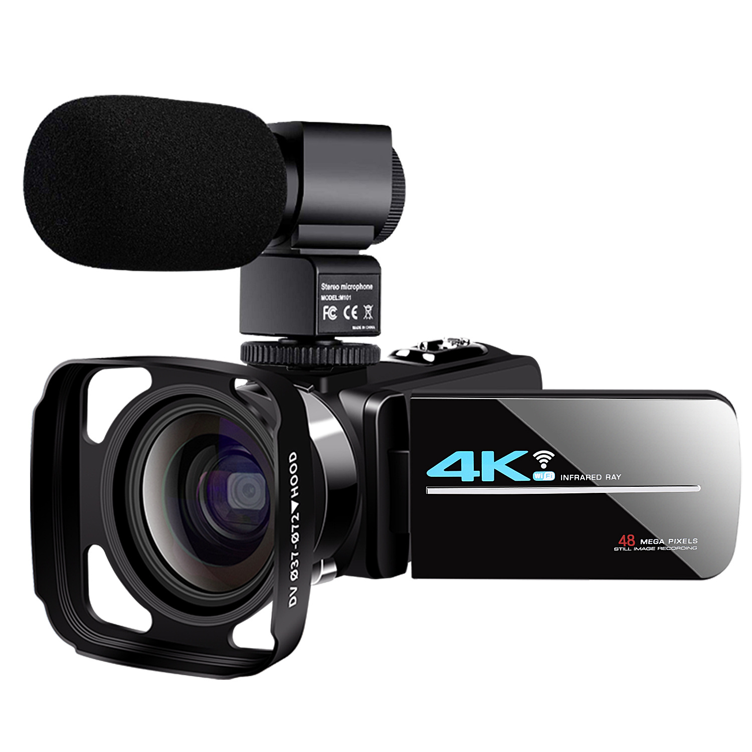 New 48 megapixel 4K HD digital camera home intelligent WiFi digital camera DV camera